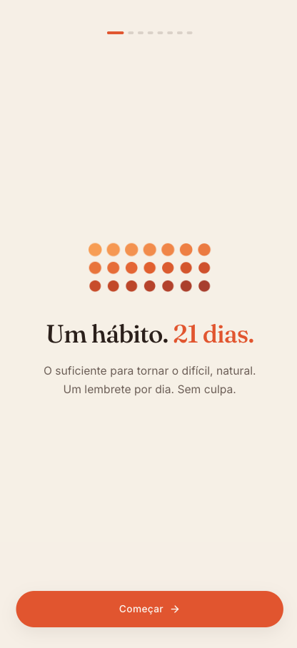 Tela do 21dias